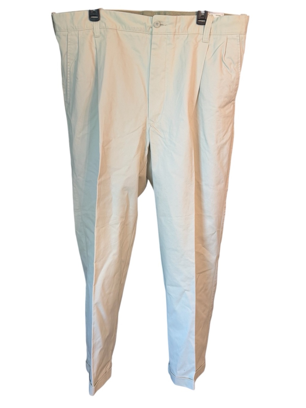 Geoffrey Beene Stone Colored Work Pants, size 40 x 30 NWT